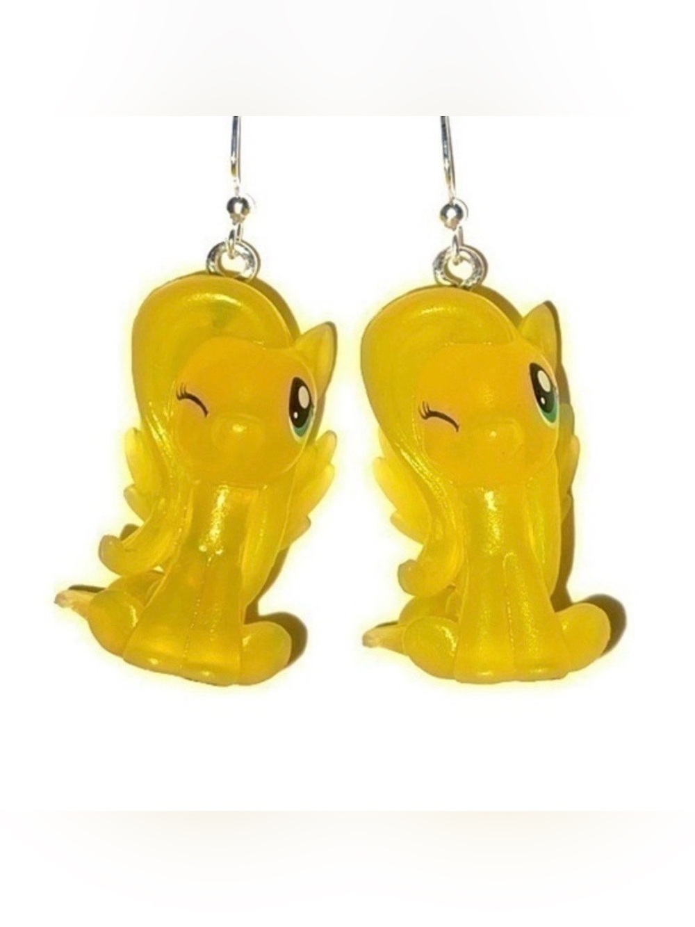 My Little Pony Fluttershy Statement Dangle Earrings